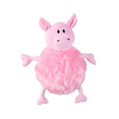 Jouet chien peluche Belly cochon 28cm